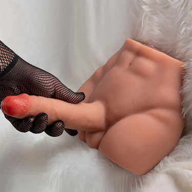 Masturbatore realistico con spinta automatica XISE in silicone TPE
